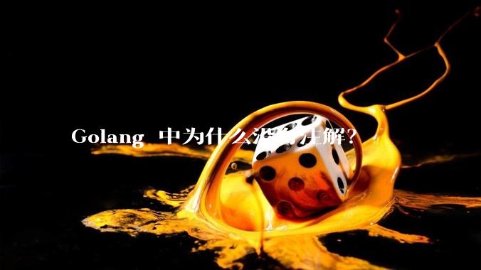 Golang 中为什么没有注解？